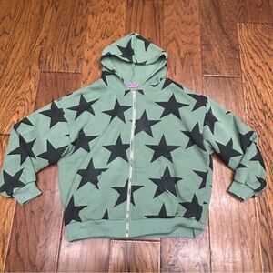 Edikted kids star zip up hoodie